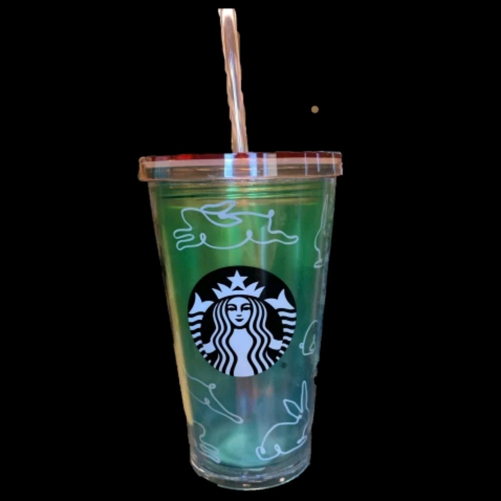 Starbucks Rabbit Rainbow Ombre Tumbler 16oz